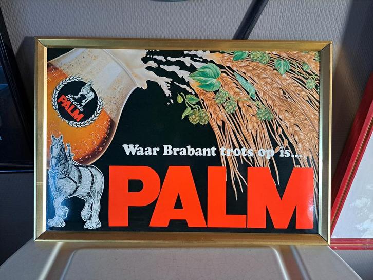 Panneau publicitaire PALM, Collections, Marques de bière, Palm, Enlèvement ou Envoi