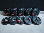 10 x 1,25kg Halterschijven van VPS (50mm)., Sport en Fitness, Fitnessmaterialen, Ophalen, Gebruikt, Benen, Halterschijven