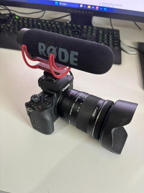 Vlog Camera met externe toebehoren, Audio, Tv en Foto, Videocamera's Digitaal, Zo goed als nieuw, Camera, Geheugenkaart, Canon