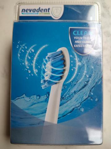 Nevadent opzetborstels voor elektrische tandenborstel 