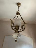 Luster, Huis en Inrichting, Ophalen, Gebruikt, Glas, Antiek
