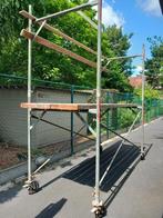 bouwstelling met baddings en wielen, Doe-het-zelf en Bouw, Ophalen, Gebruikt, Rolsteiger of Kamersteiger, 2 tot 5 meter