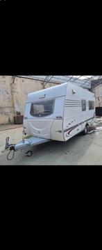 Carvan met toebehoren, Grand lit, Sunlight, 5 à 6 mètres, Porte moustiquaire