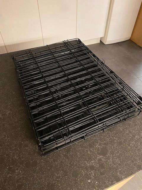 hondenbench, Dieren en Toebehoren, Hondenhokken, Zo goed als nieuw, Hondenhok, Minder dan 65 cm, Minder dan 75 cm, Ophalen