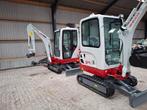 Takeuchi TB216, minigraver, minikraan, 2 stuks, Nieuw!, Ophalen, Graafmachine