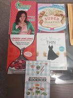 Vijf boeken over gezond eten en afvallen., Ophalen of Verzenden, Zo goed als nieuw