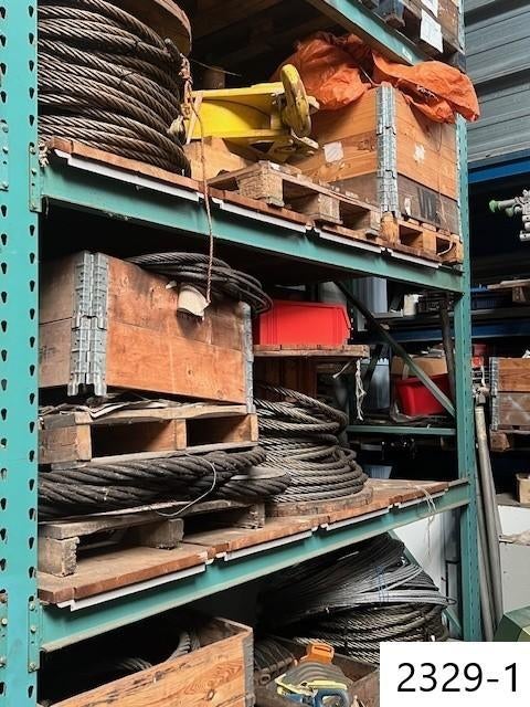2329. Partij staalkabels / rvs kabels, Bricolage & Construction, Treuils et Palans, Utilisé, Enlèvement