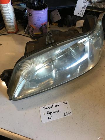 Peugeot 306 2000 Koplamp Linksvoor beschikbaar voor biedingen