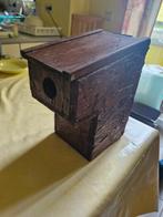 houten vogelhuisje, Ophalen