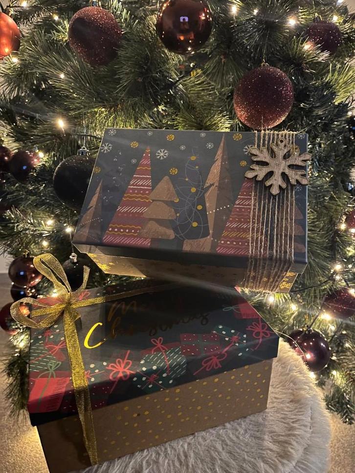 Kadoosje Kerstmis - met cadeaubon, lekkers & kaarstpel, Divers, Noël, Neuf, Enlèvement