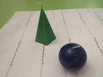 2 gekleurde kaarsen, Nieuw, Ophalen of Verzenden, Groen, Kaars