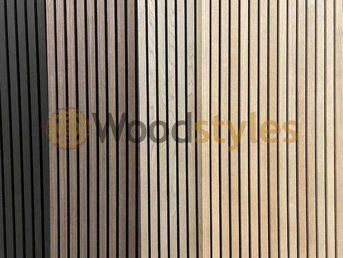 Akoestische wandpanelen | Lattenwand | Wanddecoratie Eiken, Huis en Inrichting, Woonaccessoires | Wanddecoraties