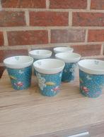 Tasses Laura Ashley 6 pièces NEUVES, Neuf, Poterie, Enlèvement, Autres styles