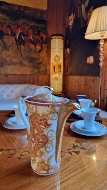 Versace Rosenthal Asian Dream, porcelaine  et or, Antiek en Kunst, Ophalen of Verzenden