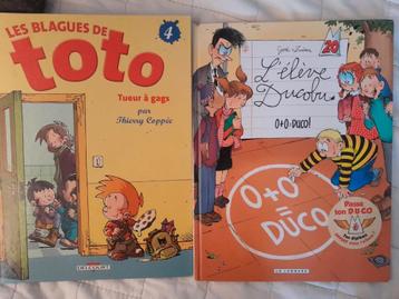 Bande dessinée Toto et Ducobu beschikbaar voor biedingen