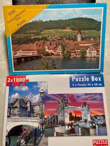 puzzels 1000 stuks  - nieuw  beschikbaar voor biedingen