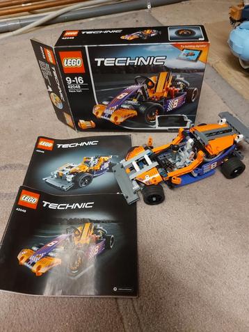 Lego technic race kart 42048 als nieuw compleet beschikbaar voor biedingen