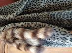 Stoere Imitatie bontmantel in leopard.  MAAT38>>42., Enlèvement ou Envoi, Comme neuf, Brun