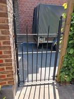 Charmant metalen tuinpoortje in vol staal, Ophalen of Verzenden