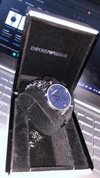 Armani AR11091 dames horloge, Handtassen en Accessoires, Horloges | Dames, Overige merken, Staal, Zo goed als nieuw, Zilver