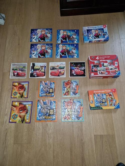 Puzzelpakket Disney Ravensburger van 35€, Kinderen en Baby's, Speelgoed | Kinderpuzzels, Gebruikt, 2 tot 4 jaar, 10 tot 50 stukjes