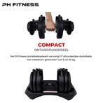 PH Fitness Verstelbare Dumbbells Set 40KG - Smart Dumbbells, Sport en Fitness, Ophalen of Verzenden, Nieuw, Benen, Dumbbell