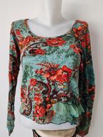 RENÉ DERHY Top manches longues vintage taille L, Kleding | Dames, Topjes, Ophalen of Verzenden, Zo goed als nieuw, Lange mouw