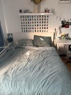 MALM dubbel bed met opslagruimte, Huis en Inrichting, Slaapkamer | Complete slaapkamers, Ophalen, Gebruikt, Twijfelaar, Malm met opslagruimte