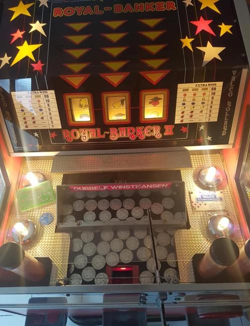ROYAL BANKER muntenschuiver coinpusher, Verzamelen, Automaten | Gokkasten en Fruitautomaten, Ophalen