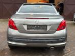 Peugeot 207Cc 1.6Benzine Automaat Airco/Leer/Garantie, Auto's, Peugeot, 4 zetels, Zwart, 4 cilinders, Cabriolet