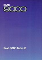 Brochure Saab 9000 Turbo 16 1984 NEDERLAND, Saab, Overige merken, Ophalen of Verzenden, Zo goed als nieuw