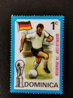Dominica 1974 - sport - WK Voetbal in Duitsland, Postzegels en Munten, Ophalen of Verzenden, Sport, Gestempeld