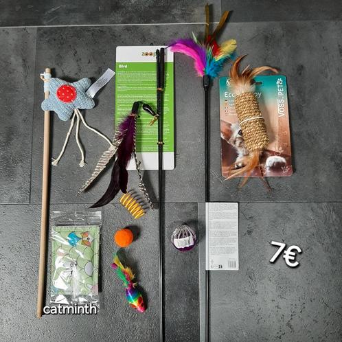 Kattenspeelgoed set nr 1, Dieren en Toebehoren, Kattenspeelgoed, Nieuw, Ophalen of Verzenden