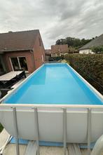 Bestway Power Steel 640 x 274 (incl. zandfilterpomp), 200 tot 300 cm, Zo goed als nieuw, Rechthoekig, Ophalen