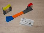 Hot Wheels Action baan set met launcher, Kinderen en Baby's, Speelgoed | Racebanen, Ophalen of Verzenden, Zo goed als nieuw, Hot Wheels