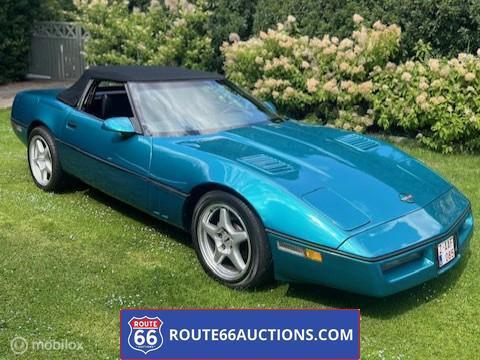 Chevrolet Corvette C4 Cabriolet | 1987 | Route 66 Auctions, Auto's, Oldtimers, Bedrijf, Te koop, Chevrolet, Benzine, Overige carrosserie