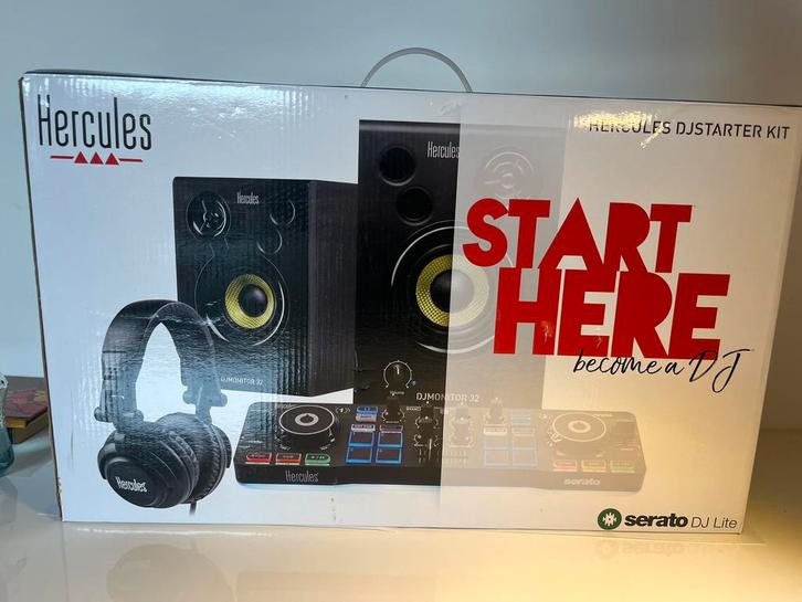 Kit Hercules DJStarter - set DJ complet (Serato DJ Lite), Musique & Instruments, DJ sets & Platines, Comme neuf, DJ-Set, Autres marques