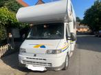 Heerlijke Camper voorzien van alle comfort te koop., Caravans en Kamperen, Mobilhomes, Alkoof, Ringverwarming, Fiat, Particulier