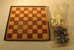 Schaakbord + Pionnen, Hobby en Vrije tijd, Gezelschapsspellen | Bordspellen, Ophalen of Verzenden, Zo goed als nieuw