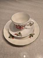 Vintage kopje met ondertas en dessertbord 6 stuks, Ophalen