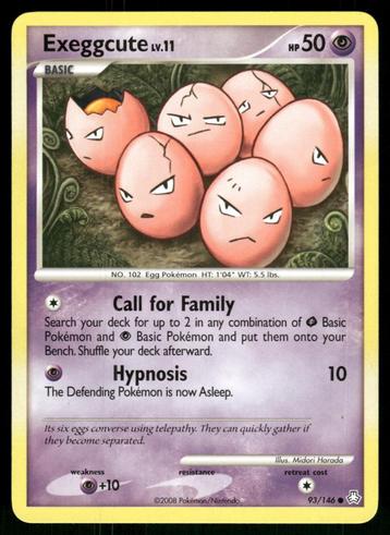 Exeggcute 93/146 - Legends Awakened beschikbaar voor biedingen