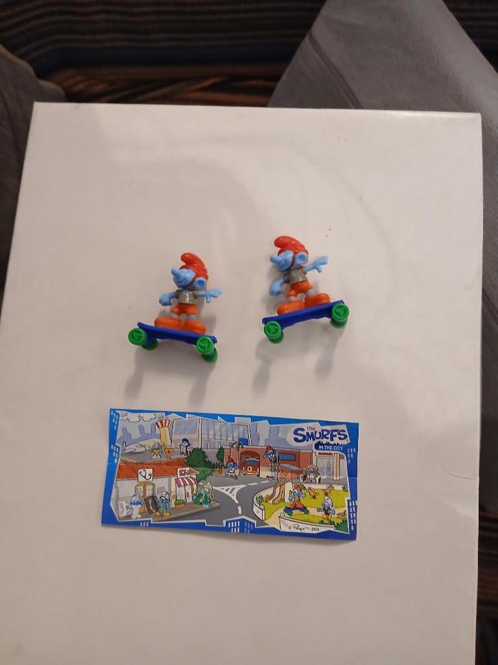 Schtroumpfs kinder surprise, Verzamelen, Smurfen, Ophalen of Verzenden