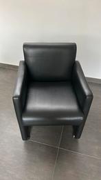 zwarte zetel op wieltjes, Ophalen, Overige materialen, Gebruikt, Minder dan 75 cm