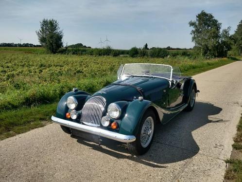Morgan 4/4 '79, Auto's, Oldtimers, Bedrijf, Te koop, Morgan, Benzine, Cabriolet, 2 deurs, Handgeschakeld, Groen, Zwart, Leder