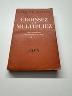 Gabriel Marcel Croissez et Multipliez PLON vintage, Enlèvement ou Envoi