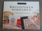 boek kruissteken borduren als nieuw, Ophalen of Verzenden, Zo goed als nieuw, Borduren en Naaien