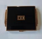 Ancien poudrier avec initiales modulable, voir description, Enlèvement, Utilisé