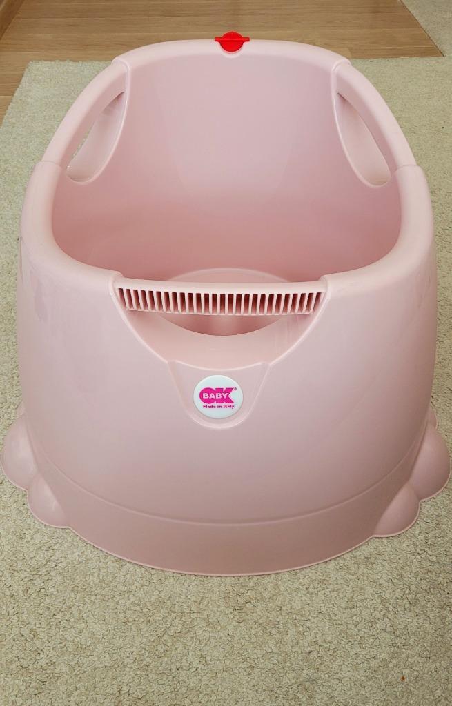 OK Baby Douchezitje Opla Pastel Roze, Kinderen en Baby's, Badjes en Verzorging, Zo goed als nieuw, Ophalen