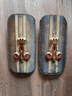 EPAULETTEN ABBL #1, Verzamelen, Verzenden, Landmacht, Embleem of Badge