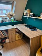 Bureau en angles et chaises a vendre, Maison & Meubles, Bureaux, Enlèvement, Comme neuf, Bureau